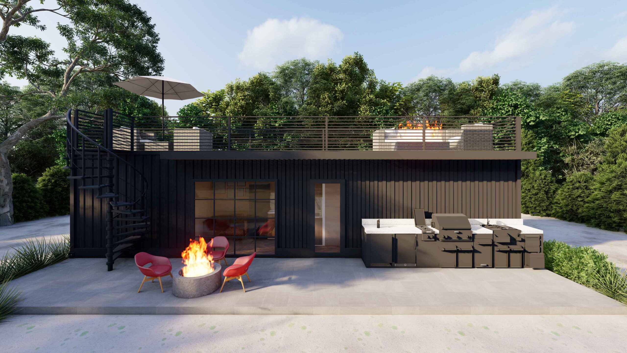 Two-Bedroom Container Home